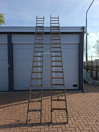 Houten ladder, 2×20